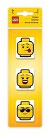 LEGO Iconic Heads - 3pcs - Rubber