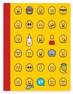 LEGO Iconic Yellow jegyzettömb - Jegyzetfüzet