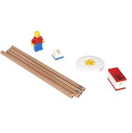 LEGO Stationery Set s minifigúrkou - Sada kancelárskych potrieb