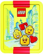 LEGO Iconic Girl piros és sárga - Uzsonnás doboz