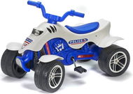 Police White / Blue - Pedal Quad