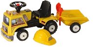 Roadwork Tractor with Trailer - Ride-On Toy