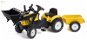 Constructor Tractor with Steering Wheel - Pedal Tractor 