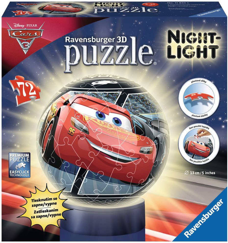 Ravensburger puzzle 2024 3d cars