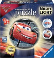 Ravensburger 3D 118335 Disney Autá 3 svietiaci puzzleball - 3D puzzle