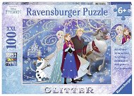 Puzzle Ravensburger 136100 Disney Ľadové kráľovstvo trblietajúci sa sneh - Puzzle