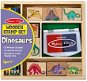Drevené pečiatky v škatuľke Dino - Pečiatky pre deti