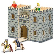 Hordozható összecsukható kastély - Játékszett