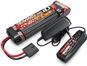 Traxxas NiMH 8,4 V; 3000 mAh; plochá + sieťový nabíjač - Príslušenstvo pre RC modely