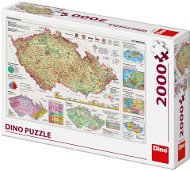 Puzzle Mapy Českej republiky - Puzzle