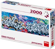 Grafitti - panoráma - Puzzle