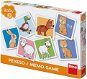 Memóriajáték Háziállatok kisgyerekeknek társasjáték - Pexeso