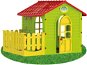 Dětský domeček Dětský zahradní domek s plotem střední - Dětský domeček