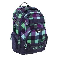 Coocazoo CarryLarry2 Green Purple District - Školský batoh