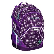 Coocazoo EvverClevver2 Purple Galaxy Reflective - School Backpack