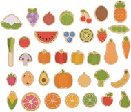 Bigjigs Toys Magnete - Obst und Gemüse - Magnet