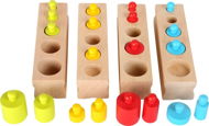 Puzzle Small foot Plug and Learn Wooden Toys - Vkládačka