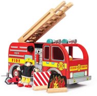 Le Toy Van Feuerwehrauto mit Zubehör - Holzspielzeug