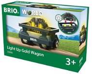 Brio World 33896 Svítící vagón se zlatem - Příslušenství k vláčkodráze