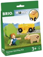 Brio World 33875 Farmer Girl Play Kit - Rail Set Accessory
