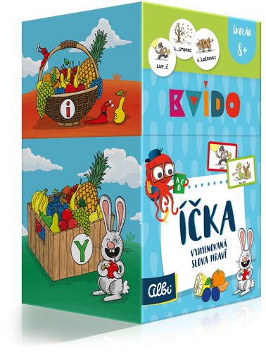 Kvído - Íčka vyjmenovaná slova hravě - Společenská hra - Hlavní obrázek
