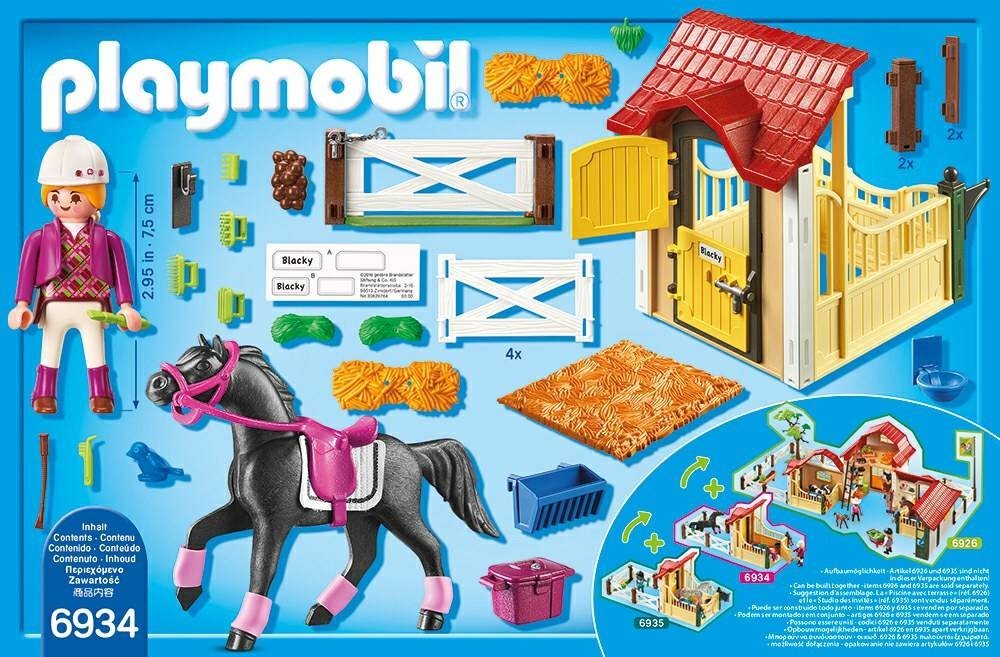 Playmobil 6934 Box for horses Arabian horse Building Set Alza.cz