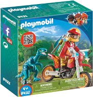 Playmobil 9431 Motorbike with Raptor - Building Set