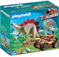 Playmobil 9432 Výskumné auto so stegosaurom - Stavebnica