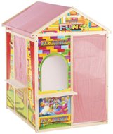 LetsPlay Hrací domček, drevený, 120 × 90 × 84 cm - Vonkajšia hra