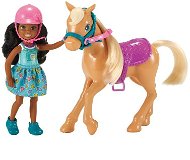 Barbie Chelsea pónival - Játékbaba