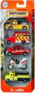 Matchbox 5 db angol tűzoltóautó - Játék autó