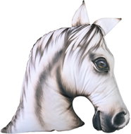 Impar 3D ‘Koněpůlka’ Cushion – White - Pillow