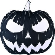 Impar 3D Pumpkin Cushion – black - Pillow