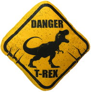 Impar 3D T-Rex Danger Cushion - Pillow