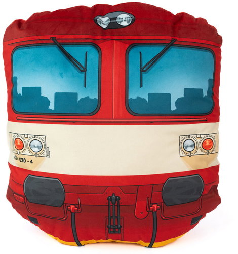 Impar 3D cushion – Train carriage 810 - Pillow - Main image