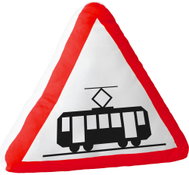 Impar 3D cushion: Watch out for the tram - Pillow