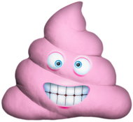Pink Poop – XXL - Soft Toy