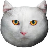 Impar Cat Head – White – XXL - Pillow