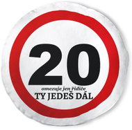 Impar round cushion ‘You’re moving on’ – 20 years - Pillow