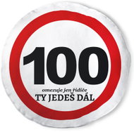 Impar round cushion ‘You’re moving on’ – 100 years - Pillow