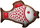 Carp Cushion with Glaze