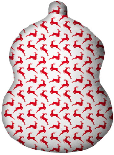 Impar 3D Snowman and Reindeer Cushion - Pillow - Main image