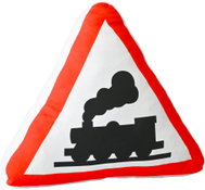 Impar 3D cushion – ‘Watch out, railway station’ - Pillow