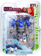 Alltoys Transformer dino robot, grey and blue - Interactive Animal Toy