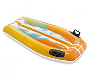 Intex Inflatable lounger with handles, orange - Inflatable Water Mattress