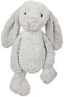 Leventi Plyšový zajačik králiček – šedivý - Plyšová hračka
