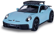 Jamara Porsche 911 Dakar with manual door opening 1:14 light blue 2,4 GHz - Remote Control Car