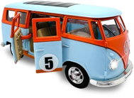 Jamara Volskwagen T1 Diecast 1 : 30 light blue including batteries - Metal Model