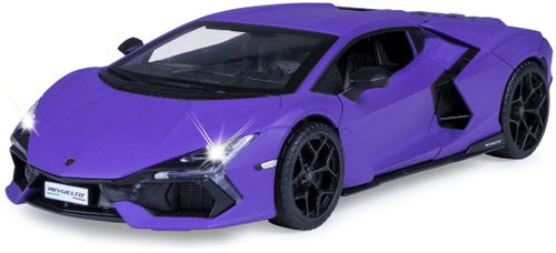 Jamara Lamborghini Revuelto Diecast 1:32 purple including batteries - Metal Model - Main image
