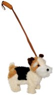 MaDe Wire Fox Terrier dog with a leash - Interactive Toy
